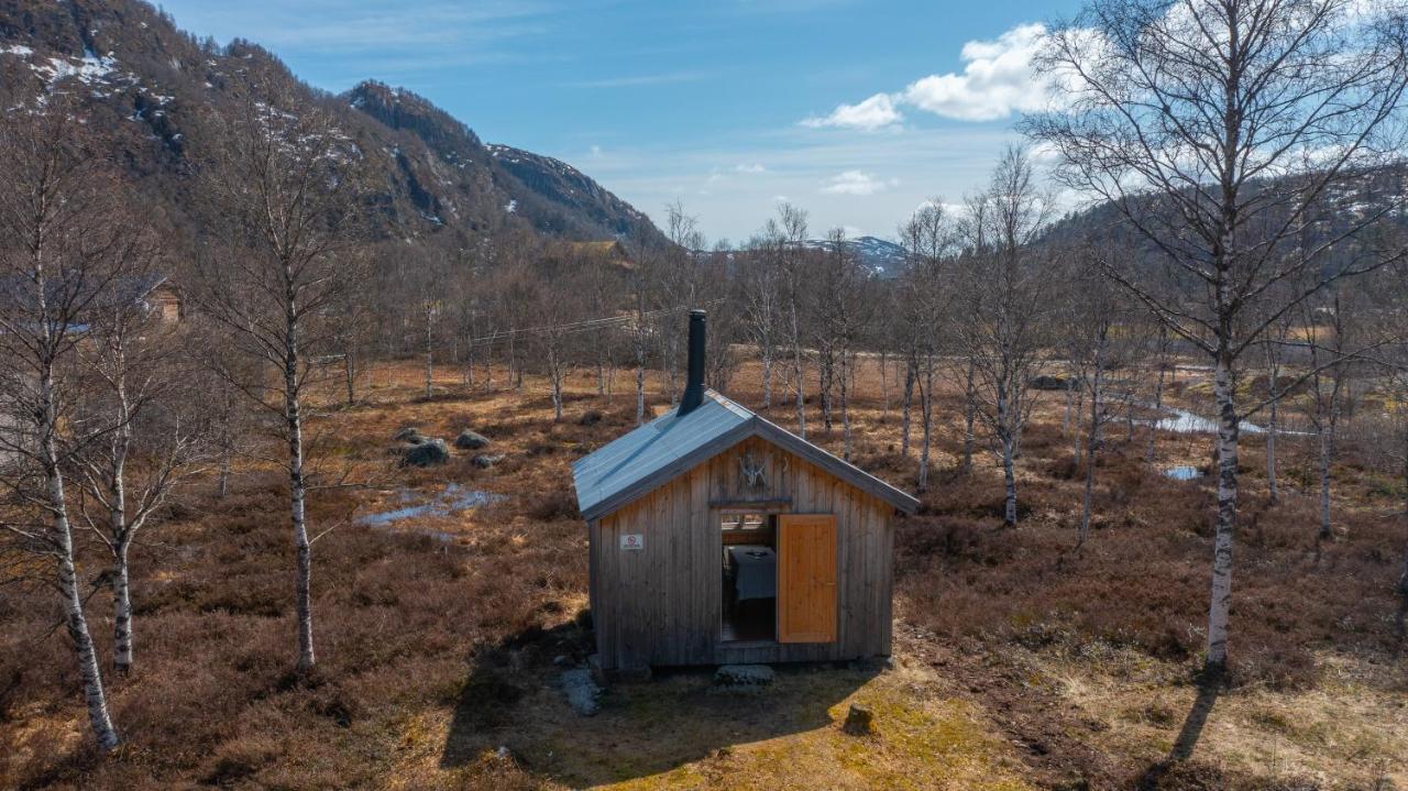מלון Tjorhom Unique Cabin Sikringsbua In Sirdal מראה חיצוני תמונה