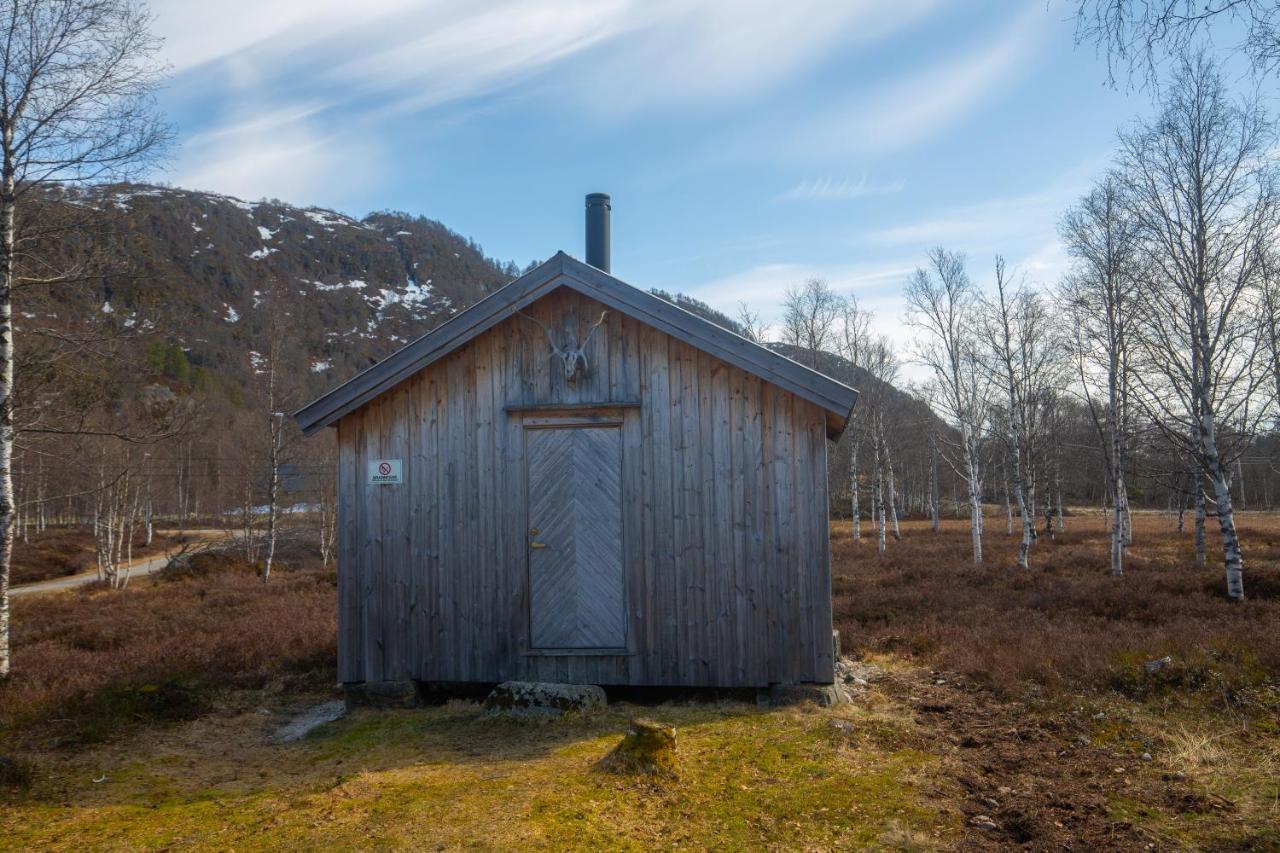 מלון Tjorhom Unique Cabin Sikringsbua In Sirdal מראה חיצוני תמונה